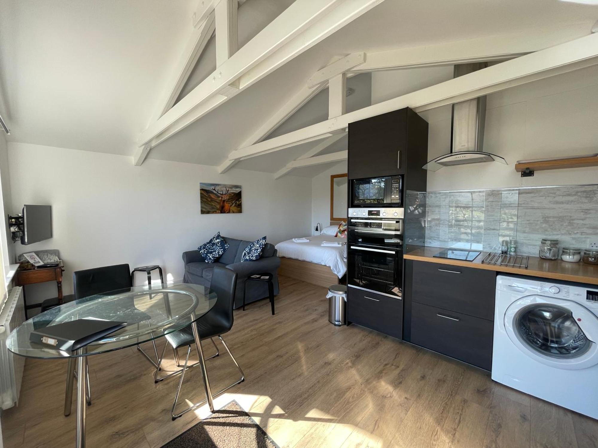 Spacious Lodge With King Sized Bed Inveraray Exterior foto